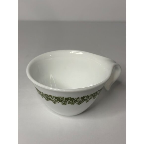 VTG Corelle Spring Blossom Green “Crazy Daisy” Coffee Tea Cups Set of 4 Kitchen - Picture 7 of 7